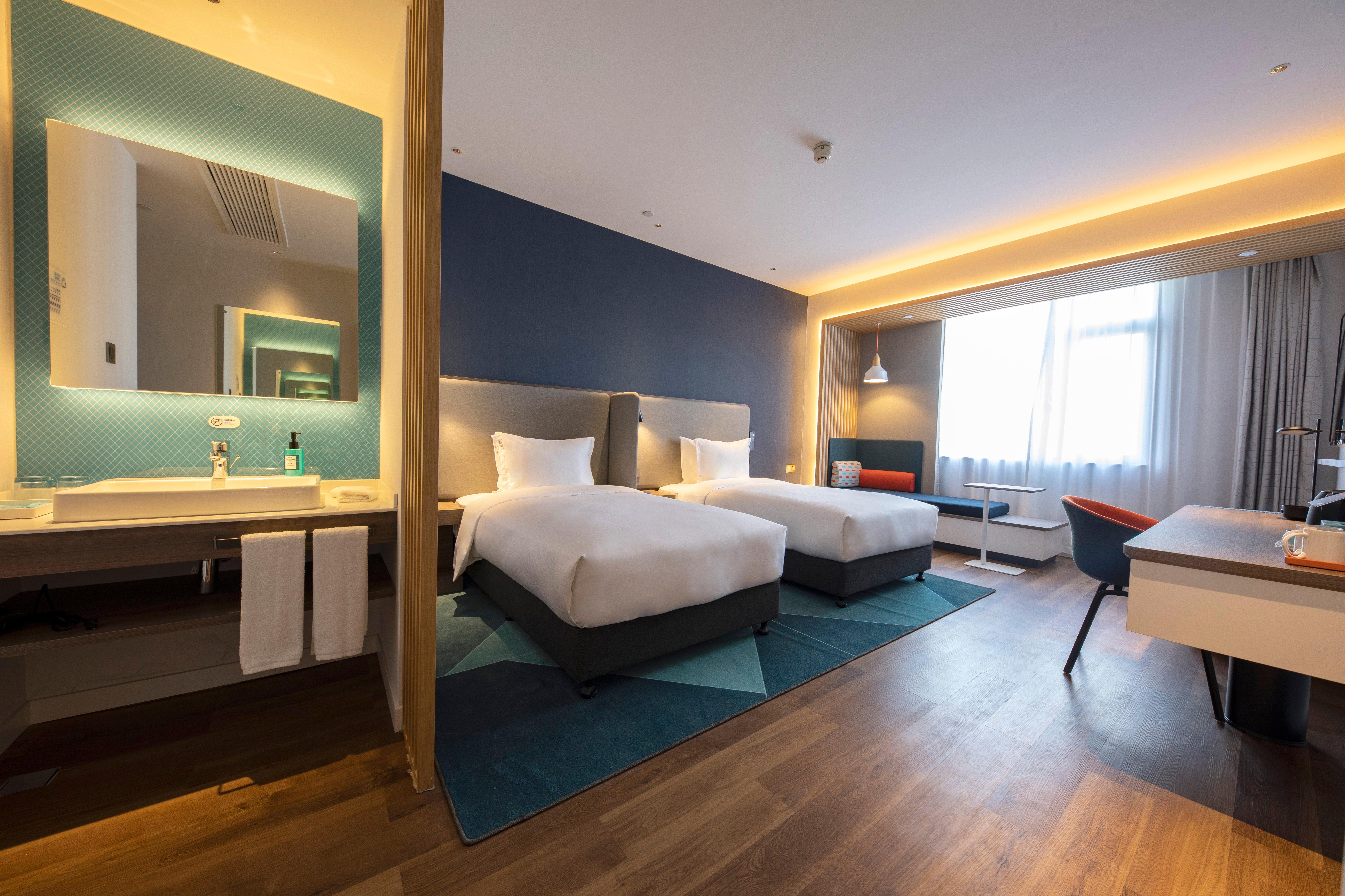 Holiday Inn Express Shanghai Jiading New City By Ihg Bagian luar foto