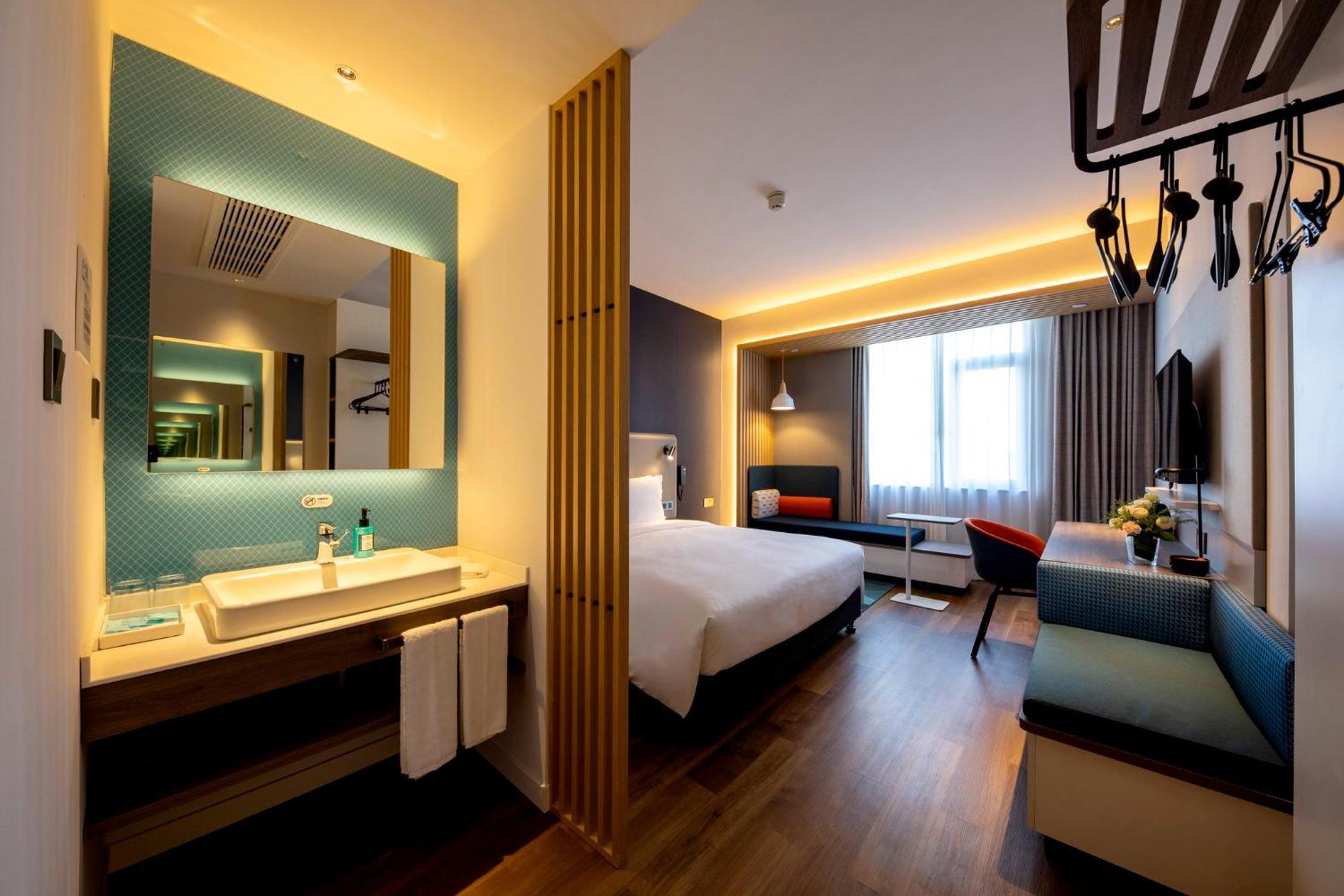 Holiday Inn Express Shanghai Jiading New City By Ihg Bagian luar foto