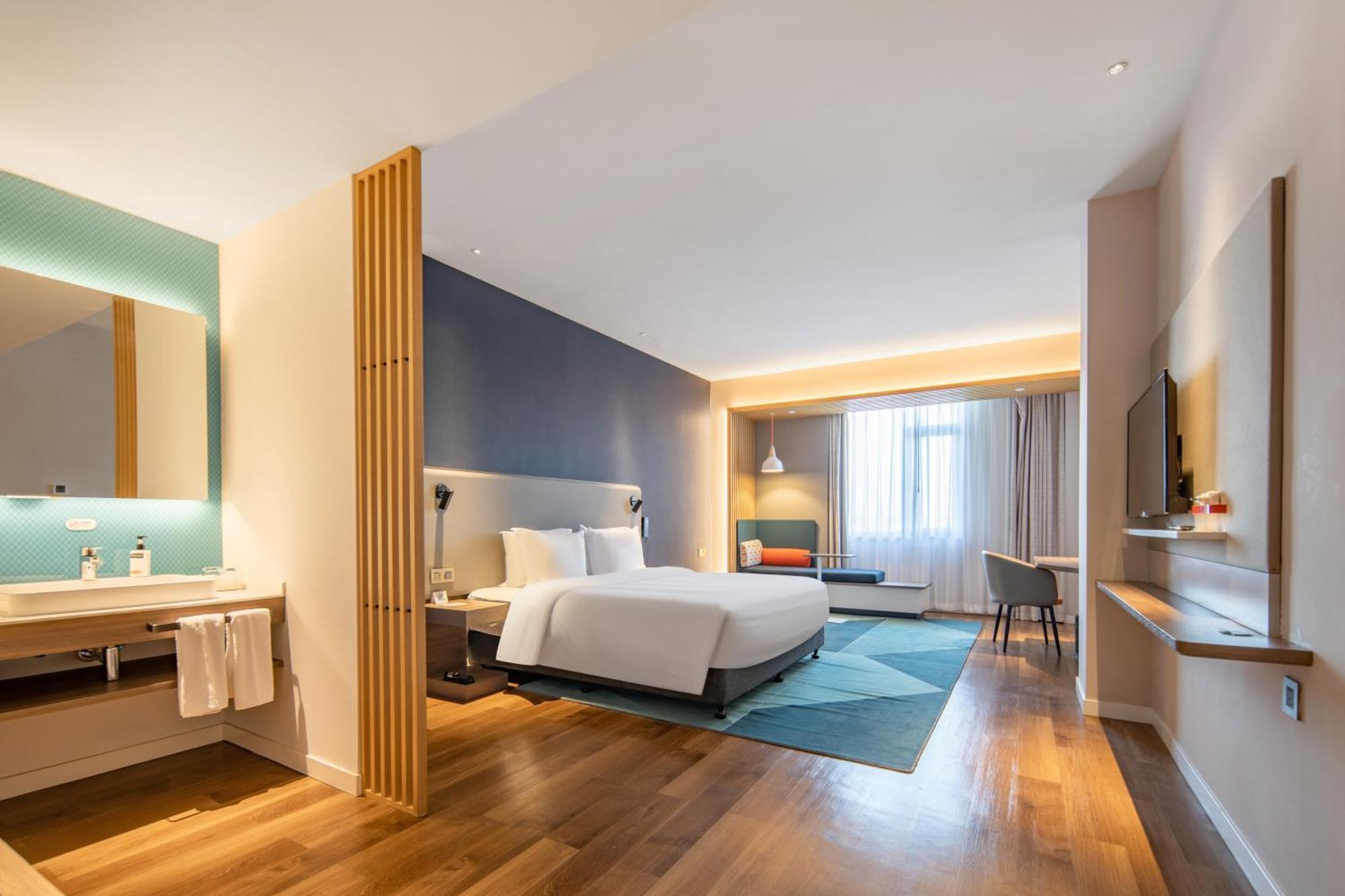 Holiday Inn Express Shanghai Jiading New City By Ihg Bagian luar foto